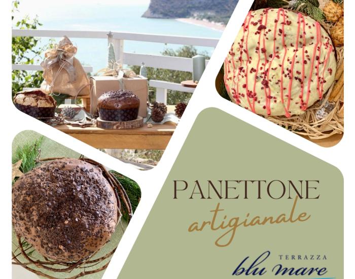 For a tasty Christmas choose our artisanal Panettone signed by Terrazza Blu Mare